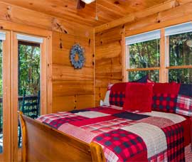 log cabin rooms